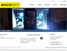 Tablet Screenshot of ancotech.de
